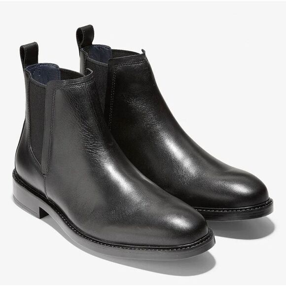 NWOB COLE HAAN Grand OS Kennedy Waterproof Chelsea Boot Size 8M - Picture 1 of 9